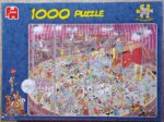 Image of the puzzle 1000, Jumbo, The Circus, Jan van Haasteren, Complete, Picture of the box