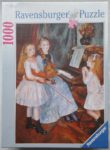 Image of the puzzle 1000, Ravensburger, The Daughters of Catulle Mendès, by Pierre-Auguste Renoir, Factory Sealed, Picture of the box