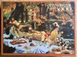 Image of the puzzle 3000, Arrow, The Picnic, by James Tissot, Factory Sealed, Picture of the box