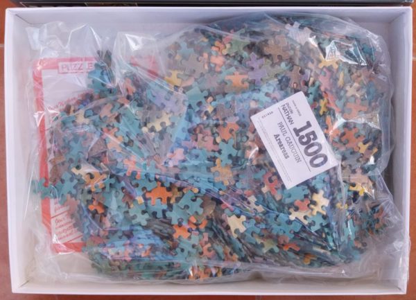 Image of the puzzle 1500, Nathan, Arearea, Paul Gauguin, Sealed Bag, Picture of the bag