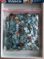 Image of the puzzle 1000, Jumbo, Between the Tides, Walter Langley, Complete, Picture of the bag