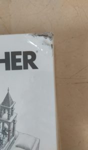 Image of the puzzle 1000, Selegiochi, Ascending and Descending, by Maurits Cornelis Escher, Factory Sealed, Picture of the corner