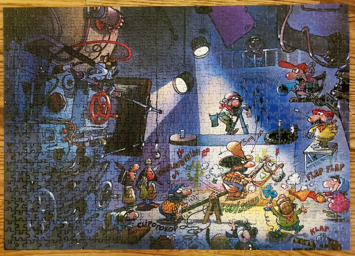 750, Heye, Cine-Drama, Jean-Jacques Loup, Complete, Listed by Angie Image of the puzzle 750, Heye, Cine-Drama, Jean-Jacques Loup, Complete, Picture of the poster