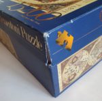 Image of the puzzle 13200, Clementoni, Nova Totius Terrarum Sive Novi Orbis Tabula. Picture of the corner2 of a box