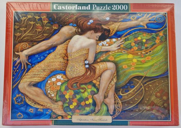 Image of the puzzle 2000, Castorland, Aspiration, Irina Karkabi. Picture of the box