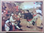 Image of the puzzle 4000, MB, The Peasant Dance, by Pieter Bruegel the Elder, Sealed Bag, Picture of the box