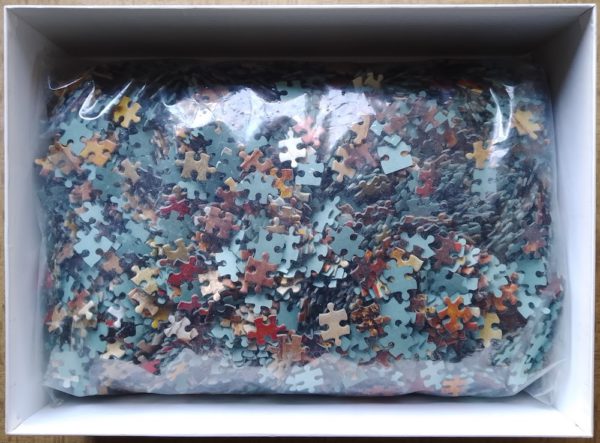 Image of the puzzle 4000, MB, The Peasant Dance, by Pieter Bruegel the Elder, Sealed Bag, Picture of the bag