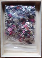 Image of the puzzle 1000, Ravensburger, Bunch of Peonies, Complete, Picture of the bag