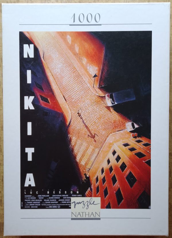 Image of the puzzle 1000, Nathan, Nikita, Incomplete, Picture of the box
