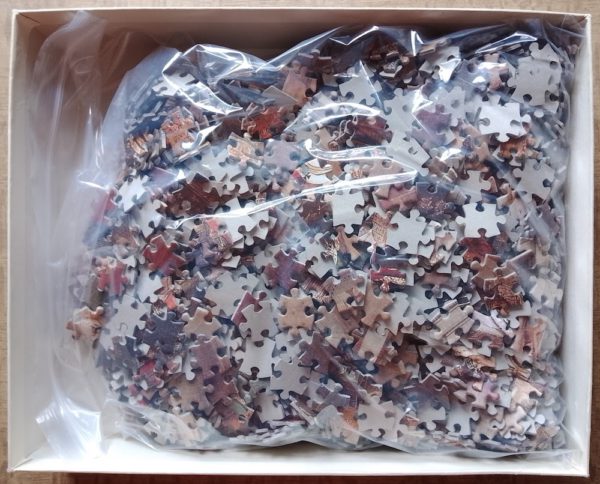 Image of the puzzle 1500, Carrefour, The Coronation of Napoleon, by Jacques-Louis David, Complete, Picture of the bag