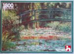 Image of the puzzle 1500, Nathan, The Lily Pond, by Claude Monet, Sealed Bag, Picture of the box