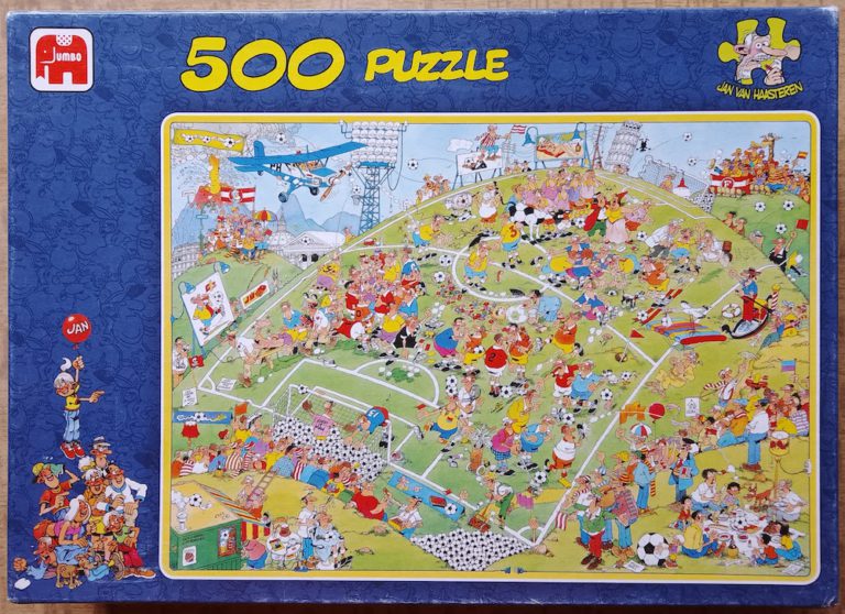 500, Jumbo, Goal, Jan van Haasteren - Rare Puzzles