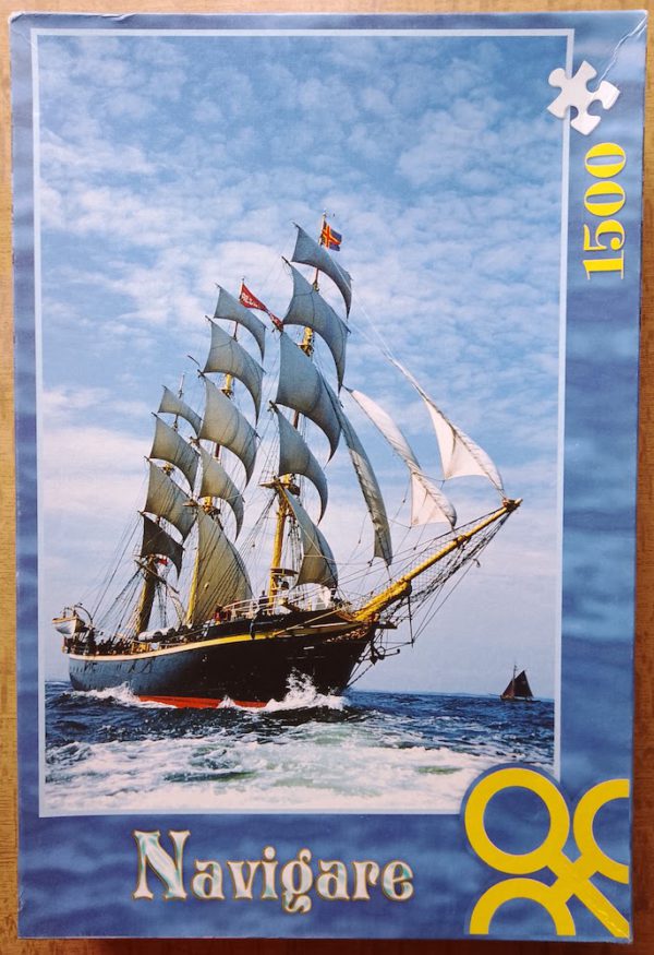 Image of the puzzle 1500, Trefl, Georg Stage, Complete, Picture of the box