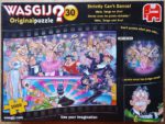 Image of the puzzle 1000, Jumbo, WASGIJ? 30 - Strictly Can't Dance!, by James Alexander, Complete, Picture of the box