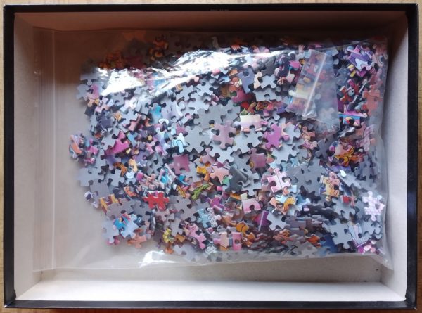 Image of the puzzle 1000, Jumbo, WASGIJ? 30 - Strictly Can't Dance!, by James Alexander, Complete, Picture of the bag