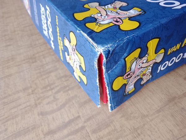 Image of the puzzle 1000, Jumbo, Eurosong Contest, Jan van Haasteren, Complete, Picture of the corner