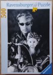 Image of the puzzle 500, Ravensburger, Biker Baby, by Kevin Peschke, Complete, Picture of the box