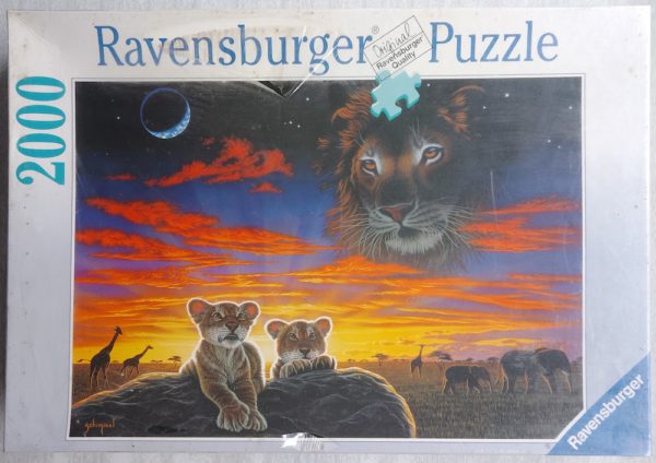 Image of the puzzle 2000, Ravensburger, Mother Earth, by Schim Schimmel, Factory Sealed, Picture of the box