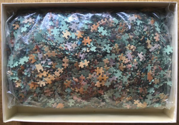 Image of the puzzle 5000, Educa, Celestial Planisphere, by Andreas Cellarius, Sealed Bag, Picture of the bag