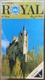 Image of the puzzle 1000, Ravensburger, Alcazar in Segovia, Incomplete, Picture of the box