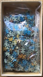 Image of the puzzle 1000, Ravensburger, Alcazar in Segovia, Incomplete, Picture of the bag