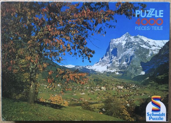 Image of the puzzle Puzzle 4000, Schmidt, Wetterhorn, Sealed Bag, Picture of the box