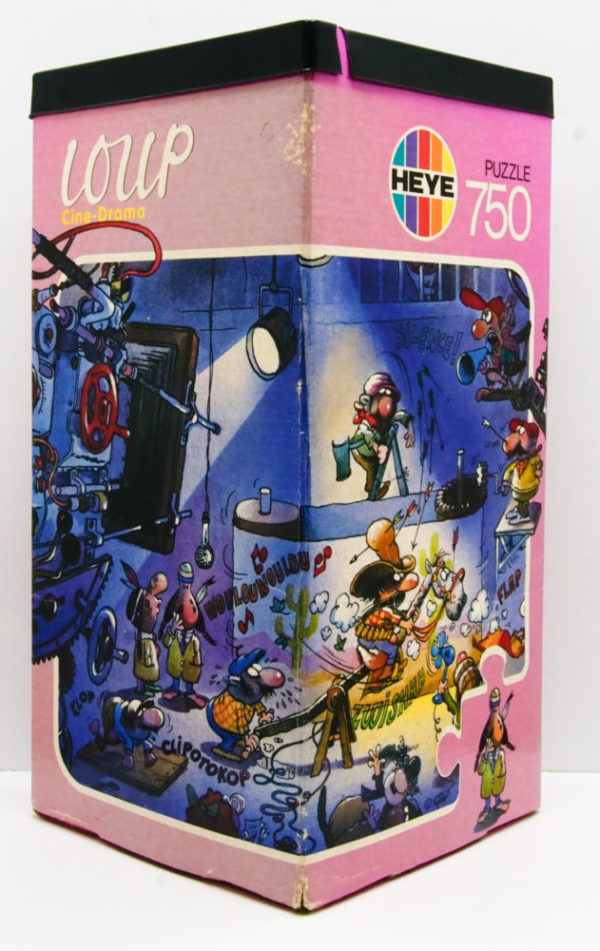 Image of the puzzle 750, Heye, Cine-Drama, Jean-Jacques Loup, Complete, Picture of the box