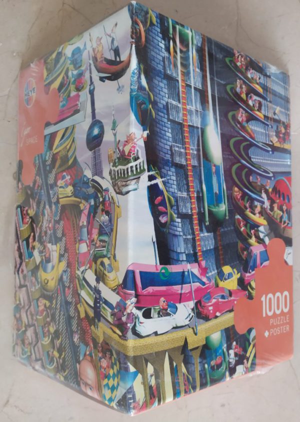 Image of the puzzle 1000, Heye, Space, Igor Kravarik, Factory Sealed, Picture of the box