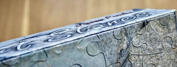 Image of the puzzle 1000, Art Stones, Dead Christ, Andrea Mantegna, Factory Sealed, Detail of the box
