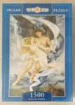 Image of the puzzle 1500, Blue Eagle, Boreas and Oreithyia, by Evelyn de Morgan, Factory Sealed, Picture of the box