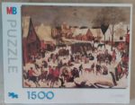 Image of the puzzle 1500, MB, The Massacre of the Innocents, Pieter Brueghel the Younger, Factory Sealed, Picture of the box