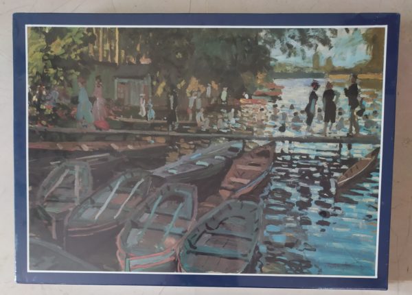 Image of the puzzle 1500, National Gallery, Bathers at La Grenouillère, by Claude Monet, Factory Sealed, Picture of the box