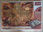 Image of the puzzle 3000, Trefl, World Map, Factory Sealed, Picture of the box