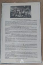 Image of the puzzle 5000, Falcon, The Attack and taking of Ratisbon, by Charles Thévenin, Factory Sealed, Picture of the back