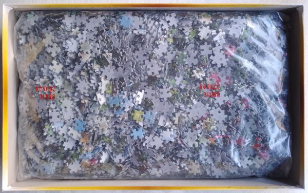 Image of the puzzle 6000, Clementoni, Ramsau, Bavarian Alps, Sealed Bag, Picture of the bag