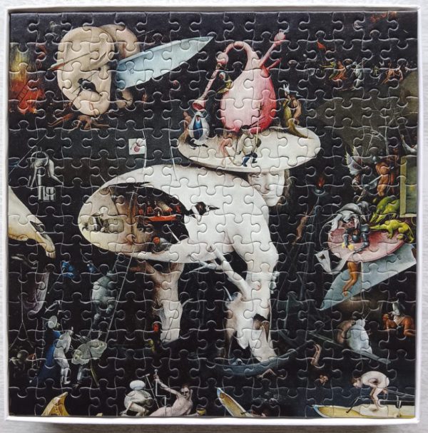 Image of the puzzle 210, Puzzelman, The Garden of Earthly Delights, by Hieronymus Bosch, Complete, Picture of the puzzle
