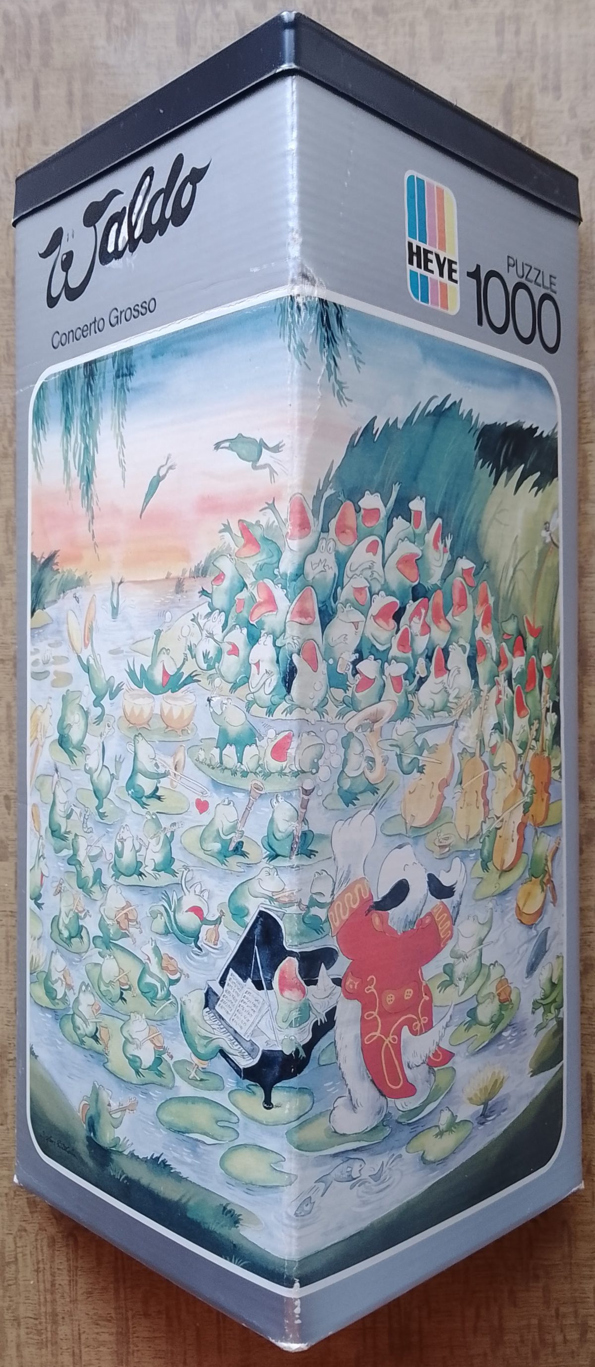 1000, Heye, Concerto Grosso, by Hans Wilhelm, Complete, 2023-11-15 Image of the puzzle 1000, Heye, Concerto Grosso, by Hans Wilhelm, Complete, Picture of the box