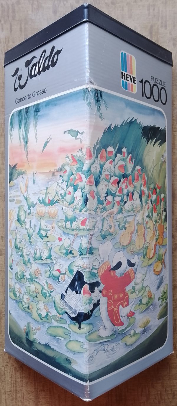 Image of the puzzle 1000, Heye, Concerto Grosso, by Hans Wilhelm, Complete, Picture of the box