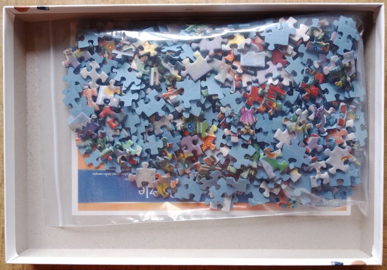 500, Ravensburger, The Christmas Shop Rare Puzzles