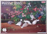 Image of the puzzle 1000, Tactic, From the Garden: Flowers and Birds, by Ferdinand von Wright, Complete, Picture of the box