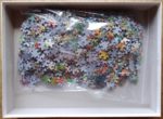 Image of the puzzle 1000, Schmidt, Paris, Flower Market, by Sam Park, Complete, Picture of the bag