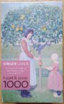 Image of the puzzle 1000, Singer Laren, Two Children under an Apple Tree, by Ferdinand Hart Nibbrig, Complete, Picture of the box