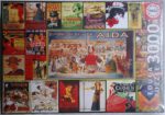 Image of the puzzle 3000, Educa, Collage of operas, by Lewis T Johnson, Picture of the box