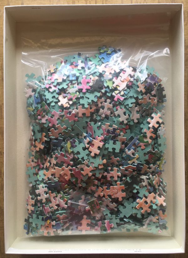 Image of the puzzle 1000, Educa, Charlie of Bunker Hill, by Sara Eyestone, Complete, Picture of the bag