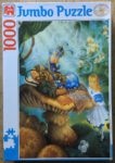 Image of the puzzle 1000, Jumbo, Alice and the Caterpillar, by Scott Gustafson, Sealed Bag, Picture of the box