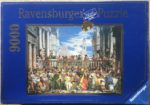 Image of the puzzle 9000, Ravensburger, The Wedding Feast at Cana, by Paolo Veronese, Sealed Bag, Picture of the box