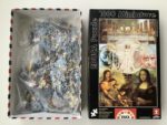 Image of the puzzle 1000, Educa, Da Vinci's World (Miniature), Complete, Picture of the bag