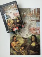 Image of the puzzle 1000, Educa, Da Vinci's World (Miniature), Complete, Picture of the contents