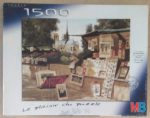 Image of the puzzle 1500, MB, Les Bouquinistes, by Michael Duvoisin, Factory Sealed, Picture of the box