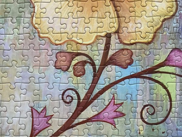 Image of the puzzle 1000, Heye, Panda Naps, Jeremiah Ketner, Complete, Detail of the puzzle